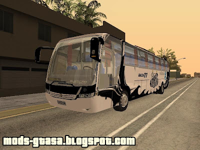 Vista Bus Santos F.C para GTA San Andreas